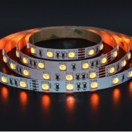 14.4W/M SMD5050 RGB LED Tape Light IP20 24VDC For Holiday Light Sculpture