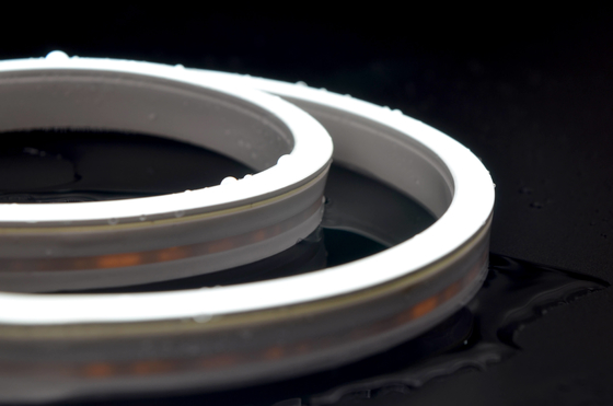 0612 Mm 0.24" X 0.47" Flexible Neon Lights Silicone Waterproof 10W/M Flat Side Bending