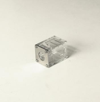 Transparent Light Integrated Led Strip End Cap For Aston 1615