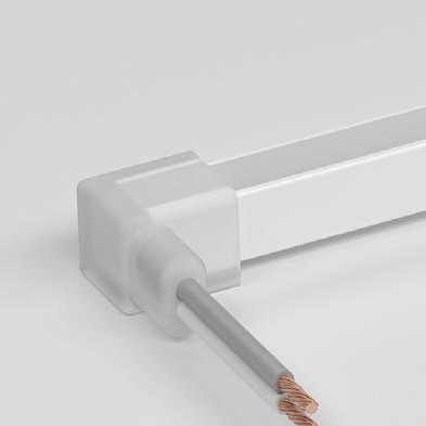 LED Neon Strip Cutting Silicone End Cap For Aston TINI 0606