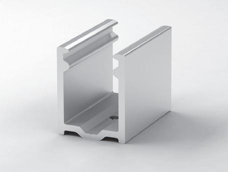 Aluminium Neon Flex Mounting Clips For Led Black Neon