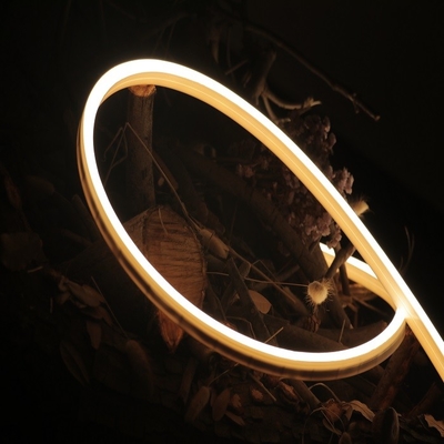 5W 15W Polyurethane Flexible Neon Strip IP68 Warm White 3500K 12mm X 20mm
