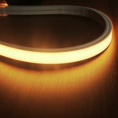 2835 Silicone Neon Strip DC24V White Color IP67 Waterproof Top Bending
