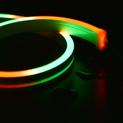 1220 Horizontal Bending MEDIA Silicone Neon LED Strip DC24V IP67 UV Resistant