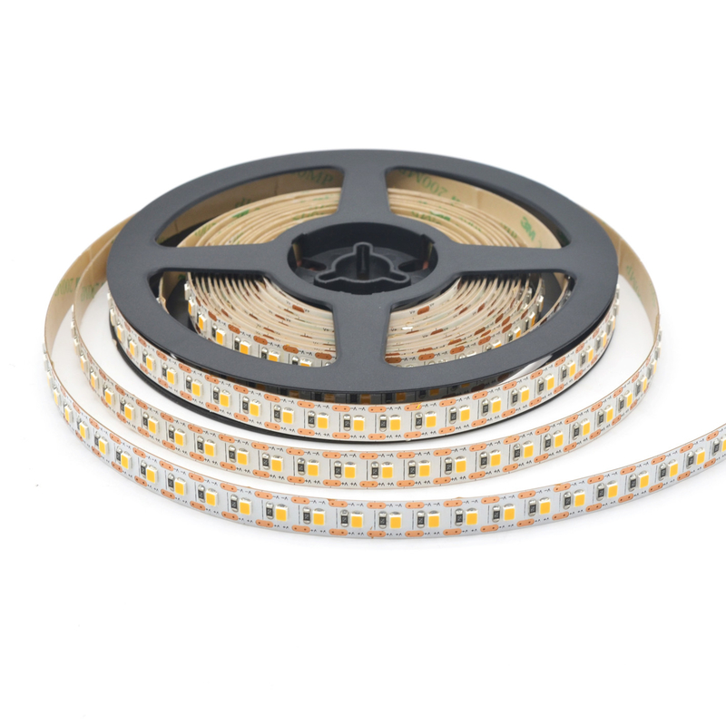 Single LED Cut SMD LED Strip Light WHT 2700K 12W 2835 120LEDs Per M