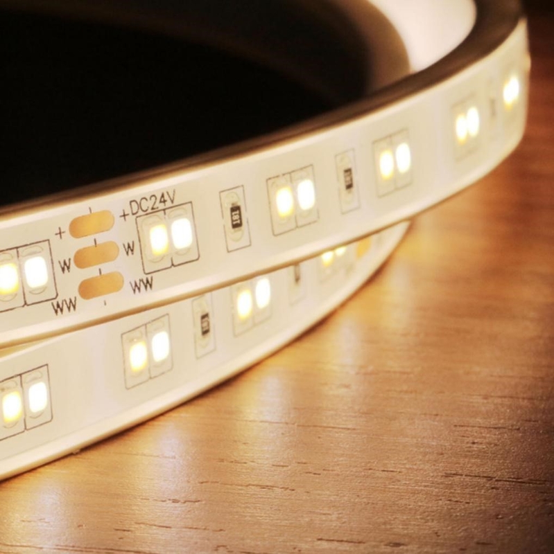 Tunable White IP68 SMD2835 LED Strip Light UL CRI90 General Illumination