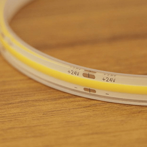 Continuous Luminous IP68 COB LED Strip Light 24VDC Linear Light 4000K CRI90