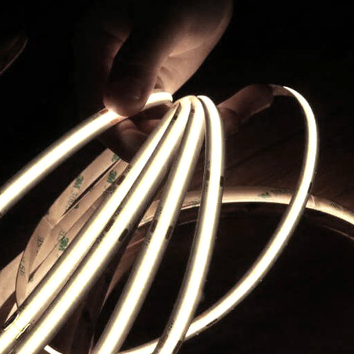 UL COB LED Strip 480leds Per Meter Dot Free Lighting 4000K RA90 10mm