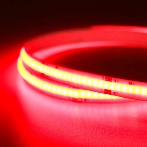 RGB COB LED Strip Light IP20 One Bin DC24V DC12V 15W Per Meter