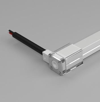 Transparent Light Integrated Led Strip End Cap For Aston 1615