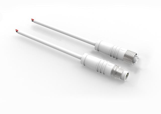 2PIN LED Strip Connector IP67 For Aston EVIS WHT