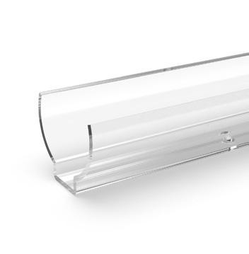 Transparent Plastic Led Light Profile For Aston Rondo