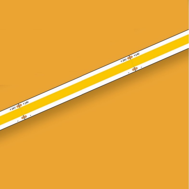 Cold White ERP LED Strip COB Tape Light In RA90 With 5years Warranty And UL Certification