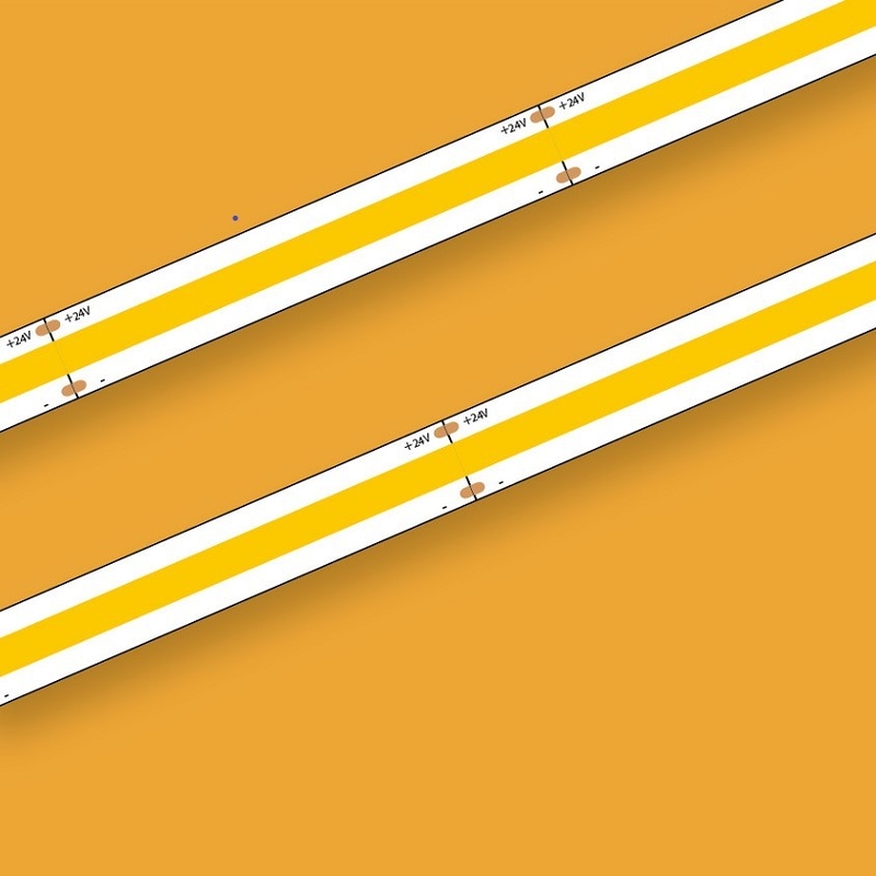 4000K 10mm IP20 Flexible COB LED Tape CRI90 Dot Free ERP Regulation