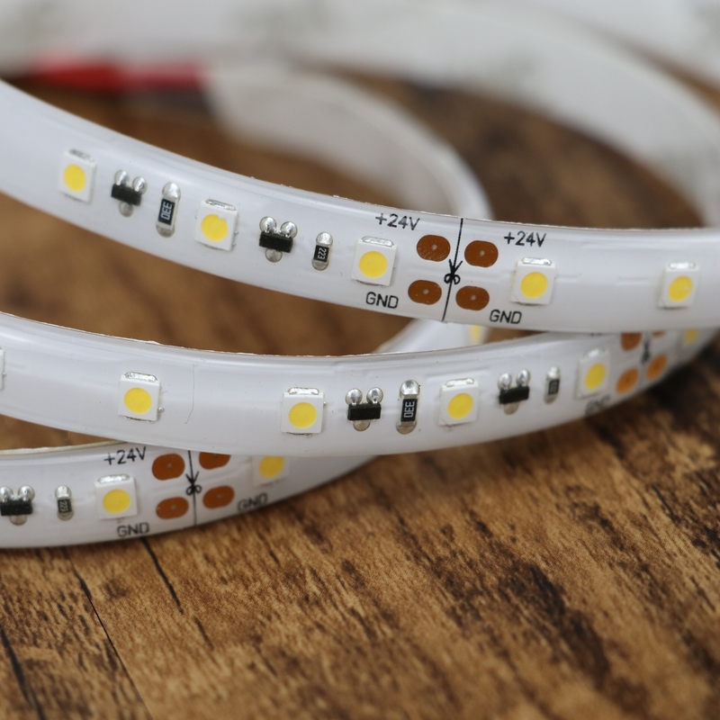 IP65 2835 Waterproof LED Strip 2700K High Lumen Low Voltage PU Strip