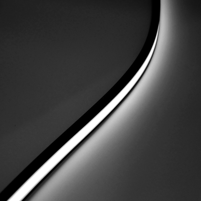 Black Silicone Neon Strip 2700K/3000K/3500K/4000K 24V Top Bending 5W/10W/15W