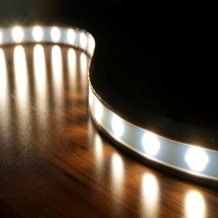 2835 IP65 Silicone Wall Washer Rigid LED Strip WHT Free Bending Structure
